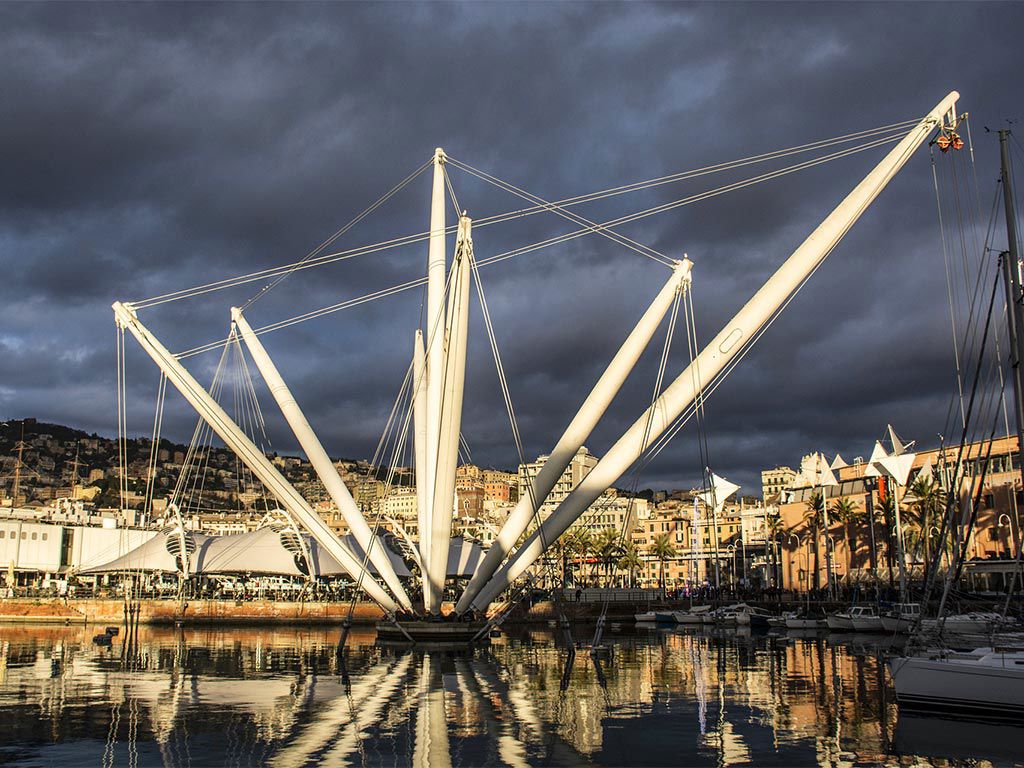 Il Bigo al Porto Antico di Genova
